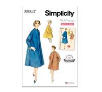 Simplicity Patterns Paper Sewing Pattern 9847 K5 (8-10-12-14-16)
