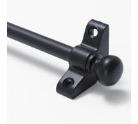 Simplicity Quality Stair Rods 3/8" x 36" Wrought Iron Flat bar Round Finial