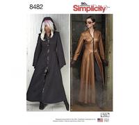 Simplicity SimplicityPattern 8482 Msses' Costume Coats, Paper, White, ONE Size
