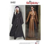 Simplicity SimplicityPattern 8482 Msses' Costume Coats, Paper, White, ONE Size