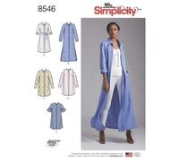 Simplicity Sewing Pattern 8546 Dresses H5 (6-8-10-12-14)