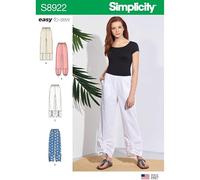 Simplicity Sewing Pattern 8922 Trousers R5 (14-16-18-20-22)
