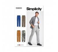 Simplicity Sewing Pattern 9693 Trousers AA (34-36-38-40-42)