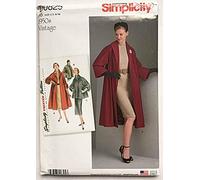 Simplicity Sewing Pattern D0825 / 8509 - Misses' Vintage Coat or Jacket, H5(6-8-10-12-14)