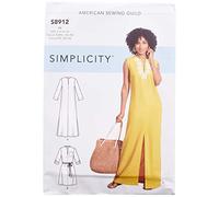 Simplicity Sewing Pattern S8912 Misses' Dress, H5 (6-8-10-12-14)