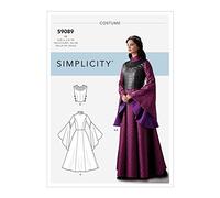 SIMPLICITY Sewing Pattern S9089 Misses' Fantasy Costume, 14-16-18-20-22, R5