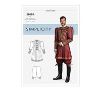 SIMPLICITY Sewing Pattern S9095 Men's Historical Costume, 44-46-48-50-52, BB