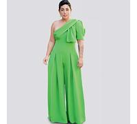 Simplicity Sewing Pattern S9142 Misses' Jumpsuit with One Shoulder Drape