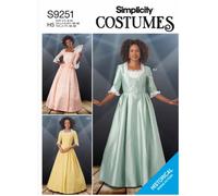 Simplicity Sewing Pattern S9251 Misses' Historic 18th Century Inspired Dress