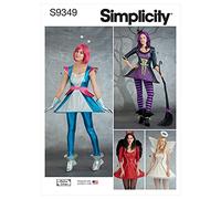 Simplicity Sewing Pattern S9349 Misses' Costumes, 14-16-18-20-22