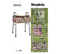Simplicity Sewing Pattern S9400 Mobility Walker Accessories, Bag and Organiser