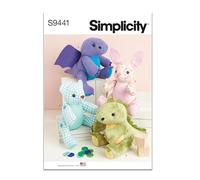 Simplicity Sewing Pattern S9441 13" Plushies