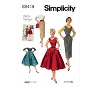 Simplicity Sewing Pattern S9449 Misses' Dress, Jumper and Skirts