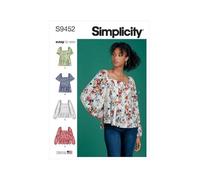 Simplicity Sewing Pattern S9452 Misses' Tops