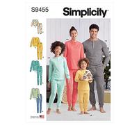 Simplicity Sewing Pattern S9455 Misses', Men's and Children's Knit Pants and Top