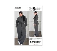 SIMPLICITY Sewing Pattern SS3011BB Misses' and Women's Jumpsuit by Mimi G Style BB (20W-22W-24W-26W-28W)