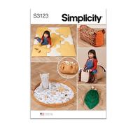 SIMPLICITY Sewing Pattern SS3123OS Playroom Accessories OS (ONE Size)