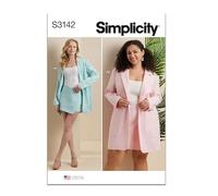 Simplicity Sewing Pattern SS3142W3 Misses' and Women's Blazer and Skorts W3 (30W-32W-34W-36W-38W)