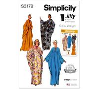 Simplicity Sewing Pattern SS3179OS Misses' Jiffy Caftan OS (ONE Size)