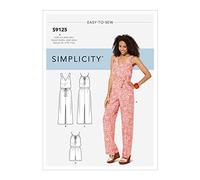 Simplicity Sewing Pattern SS9125A Misses' Dresses & Jumpsuits
