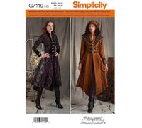 Simplicity SimplicityPattern 8769 Misses' Costume Coats, Paper, White, ONE Size