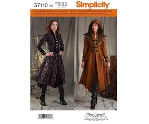 Simplicity SimplicityPattern 8769 Misses' Costume Coats, Paper, White, ONE Size