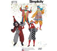 Simplicity SimplicityPattern 8773 Misses', Men's and Teens' Costumes, Paper, Wh
