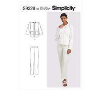 SIMPLICITY SS9228H5 Misses Sportswear, Multicolor, H5 (6-8-10-12-14)