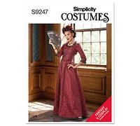 SIMPLICITY SS9247H5 Misses Costume H5 (6-8-10-12-14), White