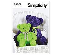 SIMPLICITY SS9307OS UNDEFINED Stuffed Craft OS (ONE Size), White