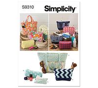 SIMPLICITY SS9310OS UNDEFINED Accessories OS (ONE Size), Paper, White