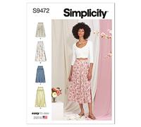 Simplicity SS9472H5 Misses Skirt/Pants H5 (6-8-10-12-14)