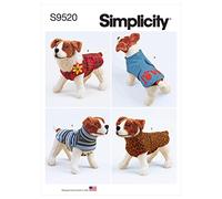 Simplicity SS9520A Dog Coats A XS-S-M-L-XL