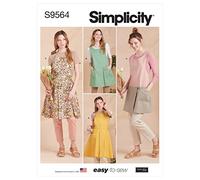 Simplicity SS9564A Misses' Aprons A XS-S-M-L-XL