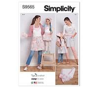 Simplicity SS9565A Children's and Misses' Aprons and Accessories A S - L/S - L