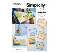 Simplicity SS9575OS Fidget Pages, Quilt, Zipper Case and Key Fob OS One Size Only