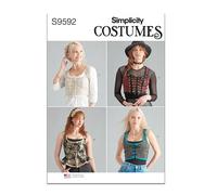 Simplicity SS9592AA Misses Costume AA (6-8-10-12)