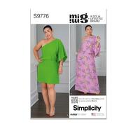 SIMPLICITY SS9776D5 Misses' Caftan in Two Lengths by Mimi G Style D5 (4-6-8-10-12)