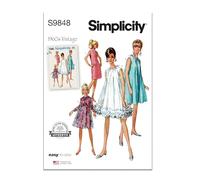 SIMPLICITY SS9848K5 Misses' Dresses K5 (8-10-12-14-16)
