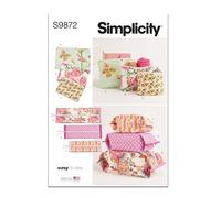 SIMPLICITY SS9872OS Zipper Cases OS (ONE Size)