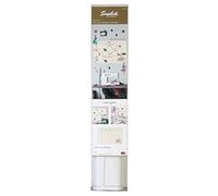 Simplicity Vintage Removable Dry Erase Wall Planner/Undated Calendar, Multi, One Size
