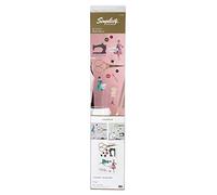 Simplicity Vintage Sewing Room Removable Decorative Stickers