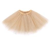 Simplicity Women's Adult Classic Elastic 3 or 4 Layered Tulle Tutu Skirt - - One Size