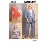 Simplicity Women's Blouse, Pants, Jacket, and Dress Sewing Patterns, Paper, Sizes 10-18