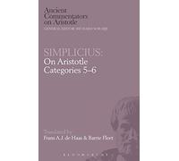 Simplicius: On Aristotle Categories 5-6 (Ancient Commentators on Aristotle)