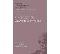Simplicius: On Aristotle Physics 3 (Ancient Commentators on Aristotle)