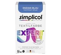 Simplicol Expert Textile Paint for Creative, Simple, Gentian Blue 1709 Washing Machine or Manual Dyeing