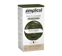 simplicol Fabric Dye Intense (18 Colours) Olive Green 1814 Dark Green: Easy Washing Machine Dyeing All-in-1 Complete Pack
