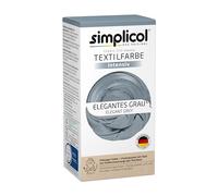 simplicol Textile Dye Intense (18 Colours), Elegant Grey 1817: Easy Dyeing in the Washing Machine, All-in-1 Complete Pack