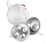 Simplified Cooking Microwave Compatible Egg Boiler and Multi Food Steamer Device